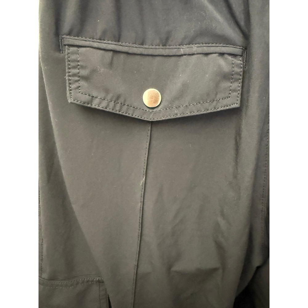 Athleta Black Vienna Cargo Pants – Size 6 – Pull-On Stretch Travel Pants - Picture 4 of 11
